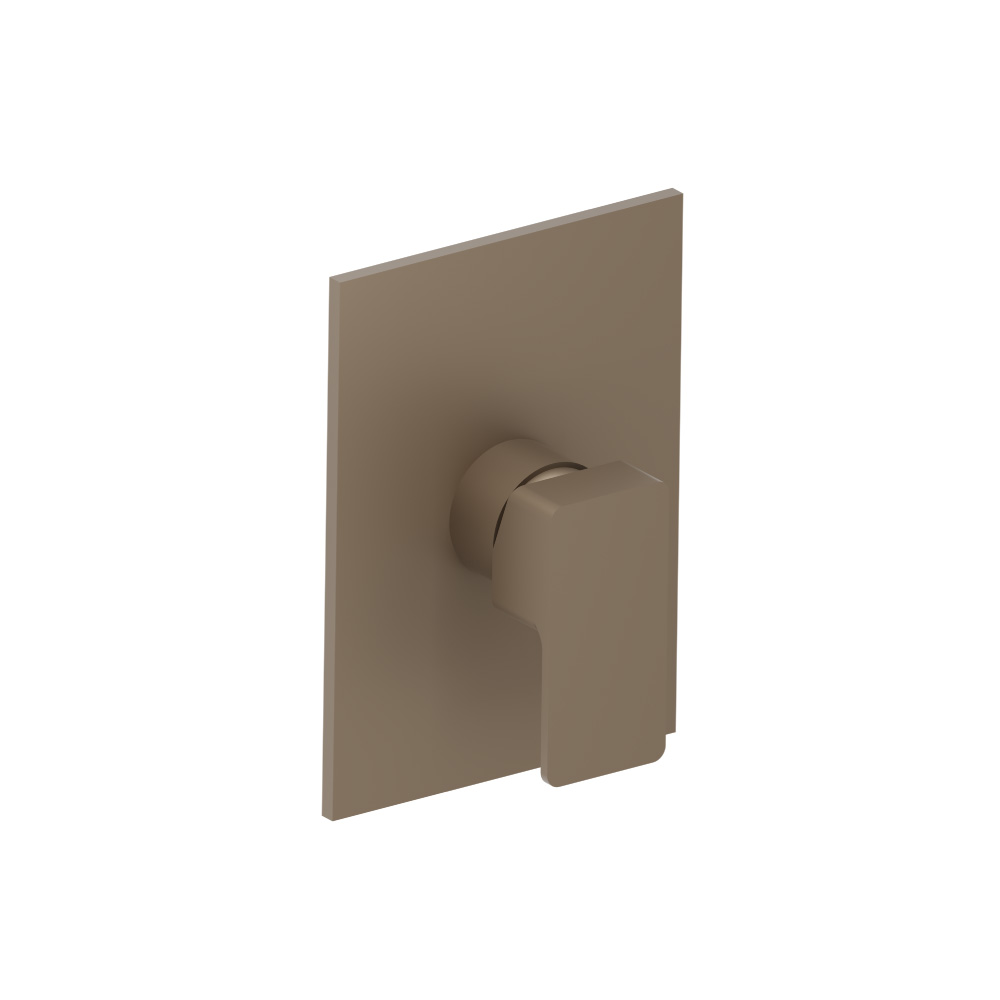 Shower Trim With Pressure Balance Valve | Dark Tan