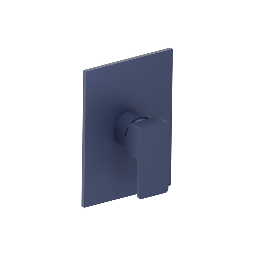 Shower Trim With Pressure Balance Valve | Navy Blue