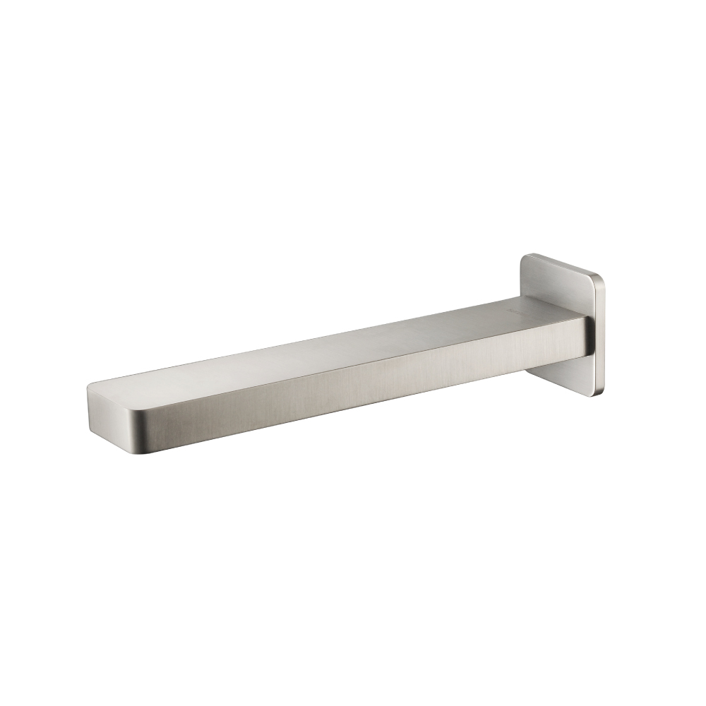 Wall Mount Non Diverting Tub Spout | Brushed Nickel PVD