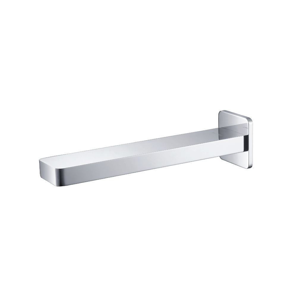 Wall Mount Non Diverting Tub Spout | Polished Nickel PVD