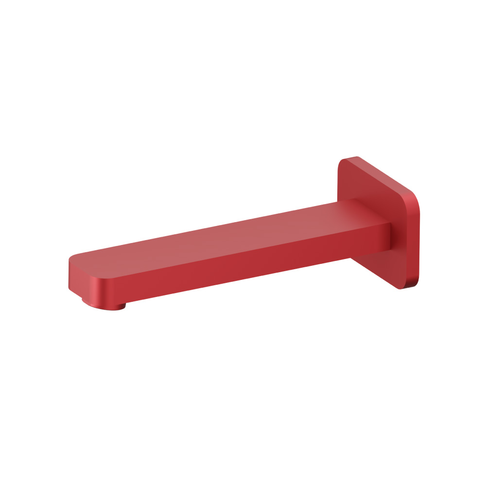 Wall Mount Non Diverting Tub Spout | Deep Red