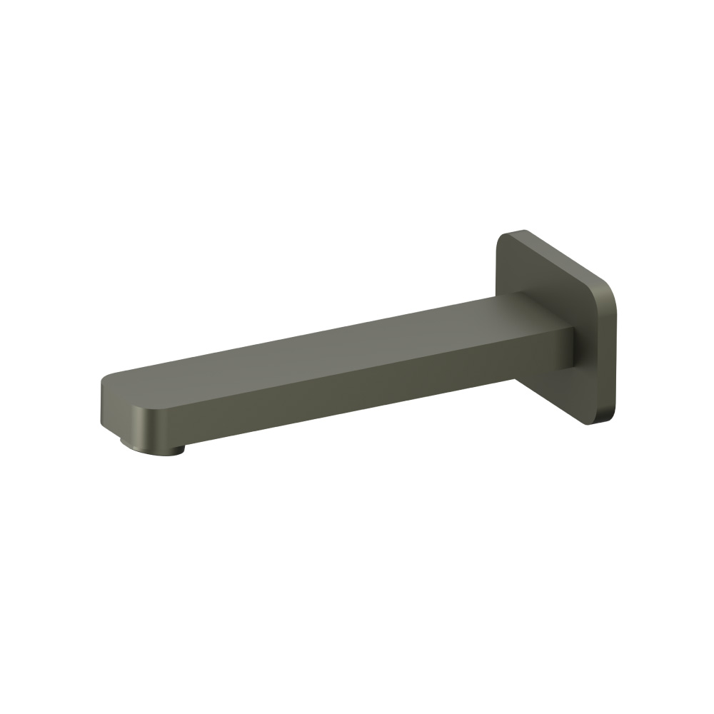 Wall Mount Non Diverting Tub Spout | Gun Metal Grey