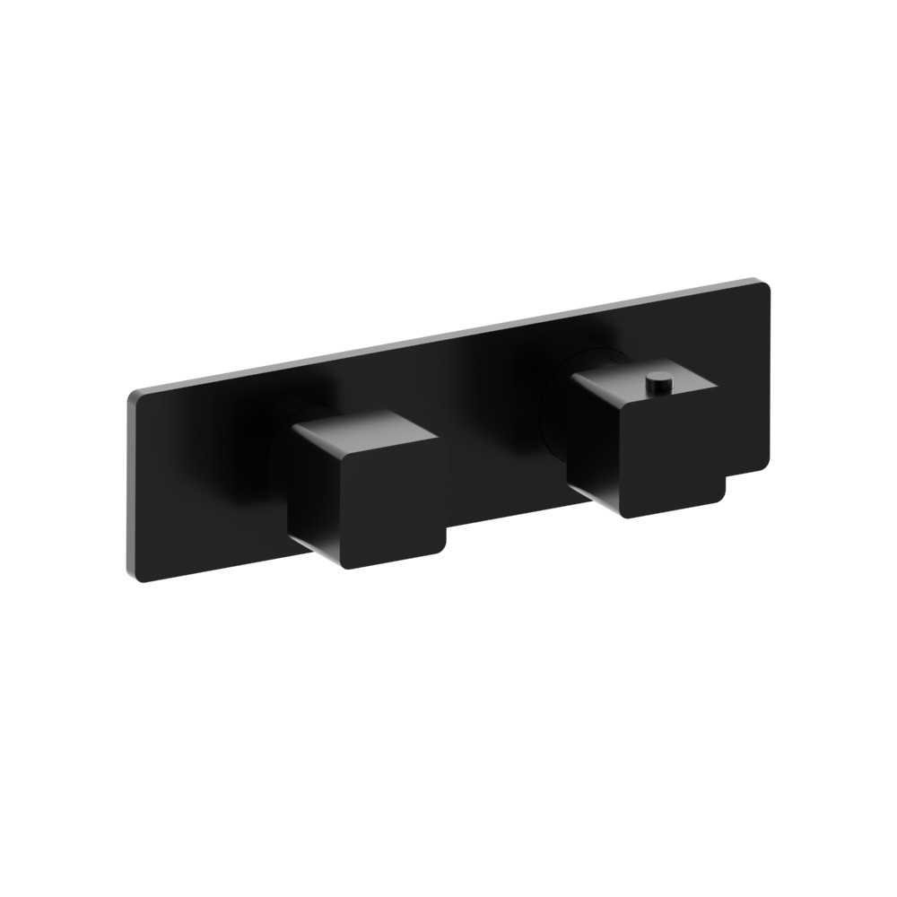 Trim For Thermostatic Valve | Gloss Black