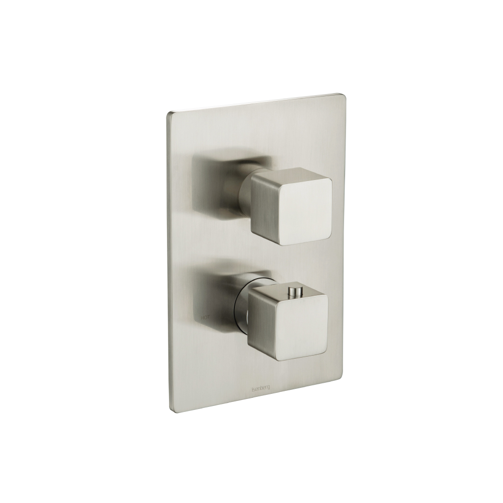 3/4 " Thermostatic Valve & Trim - With 2-Way Diverter - 2 Output | Brushed Nickel PVD