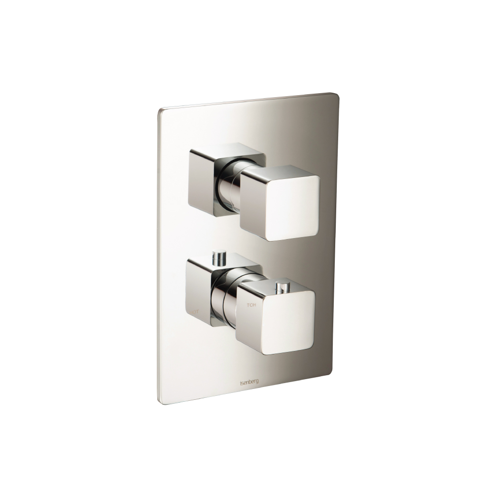 3/4 " Thermostatic Valve & Trim - With 2-Way Diverter - 2 Output | Polished Nickel PVD