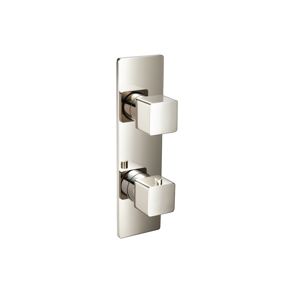 3/4" Thermostatic Shower Valve & Trim  - 3-Output | Polished Nickel PVD