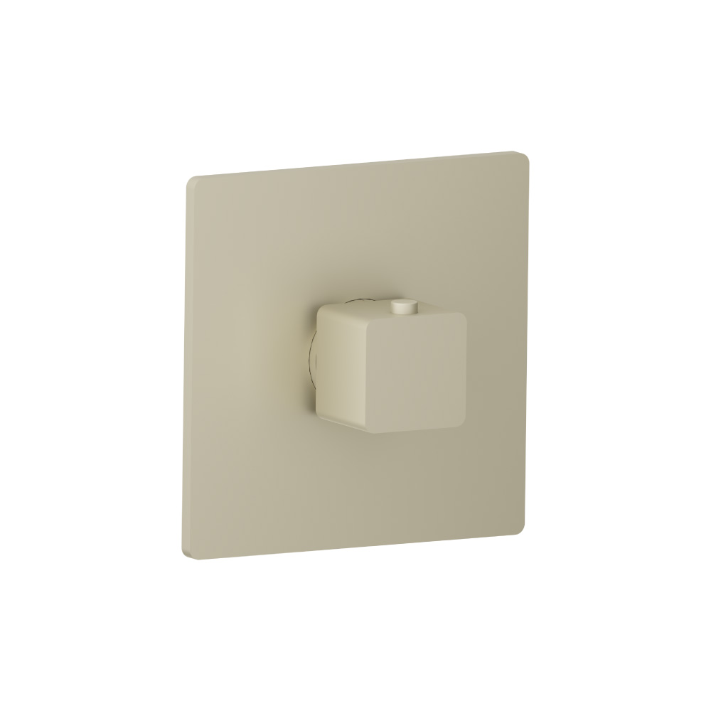 3/4" Thermostatic Valve With Trim | Light Tan