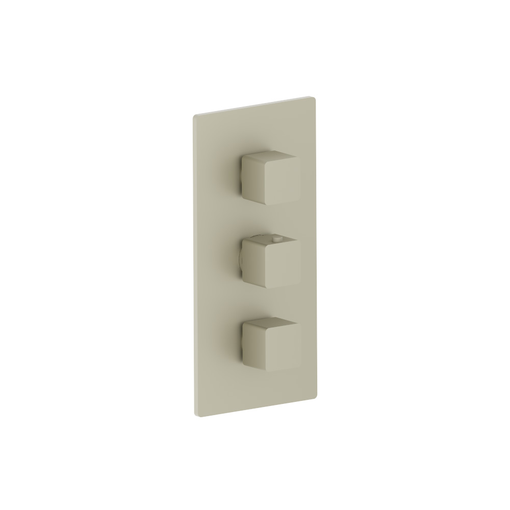 3/4" Thermostatic Valve and Trim - 2 Outputs | Light Verde