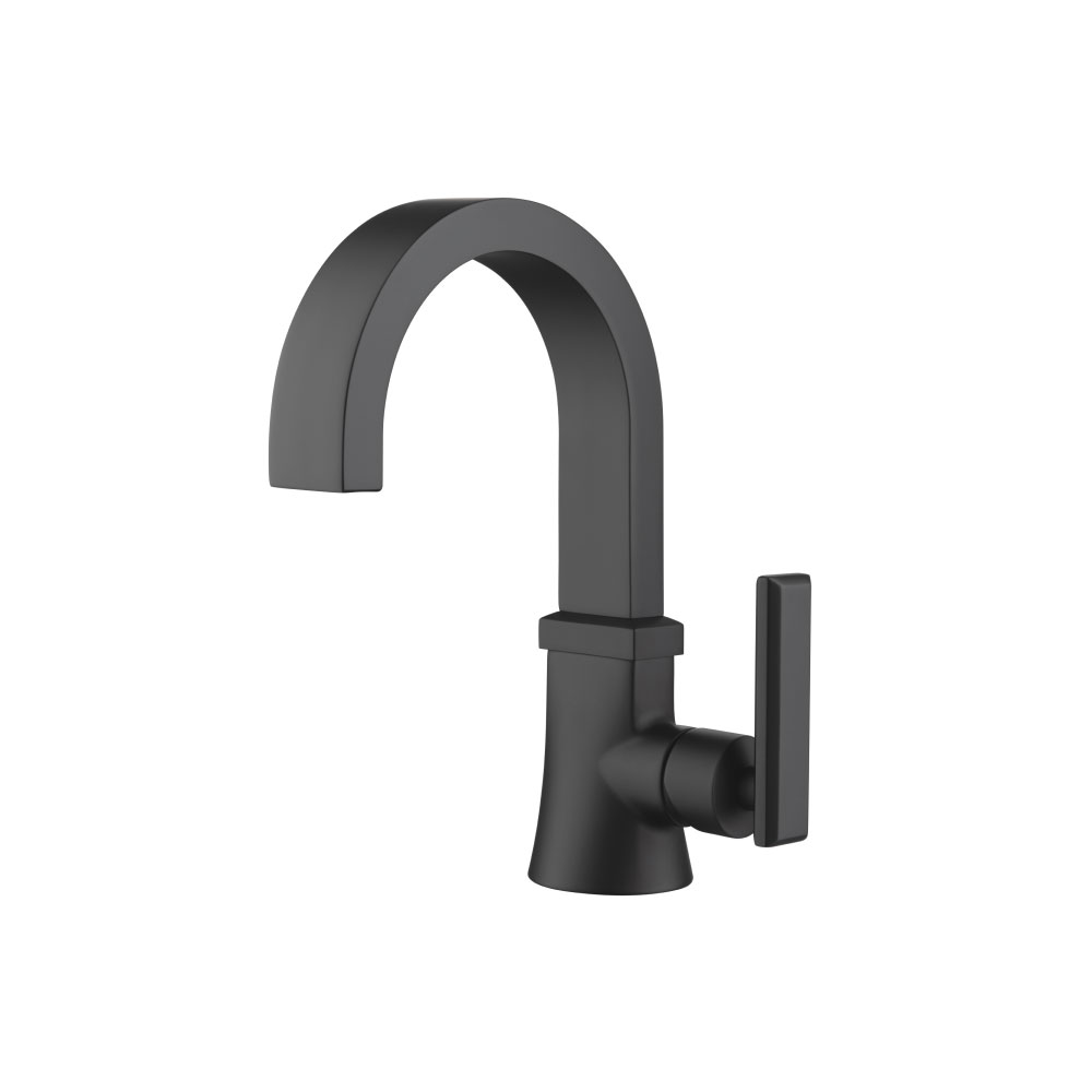 Single Hole Bathroom Faucet | Matte Black