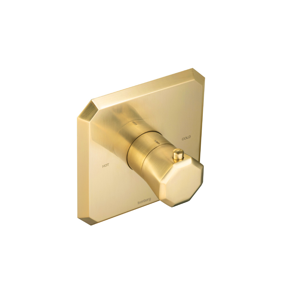 Trim For 3/4" Thermostatic Valve - Use with TVH.4201 | Satin Brass PVD