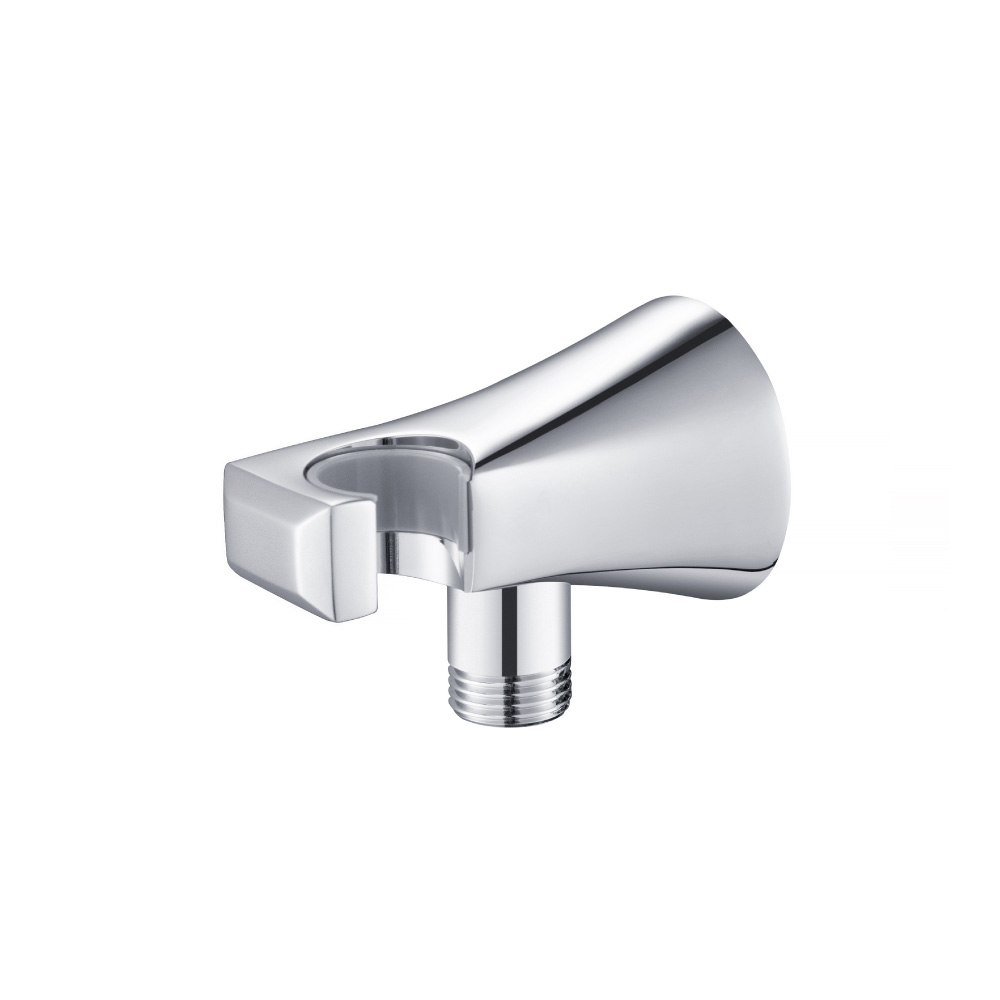 Wall Elbow With Holder Combo | Chrome