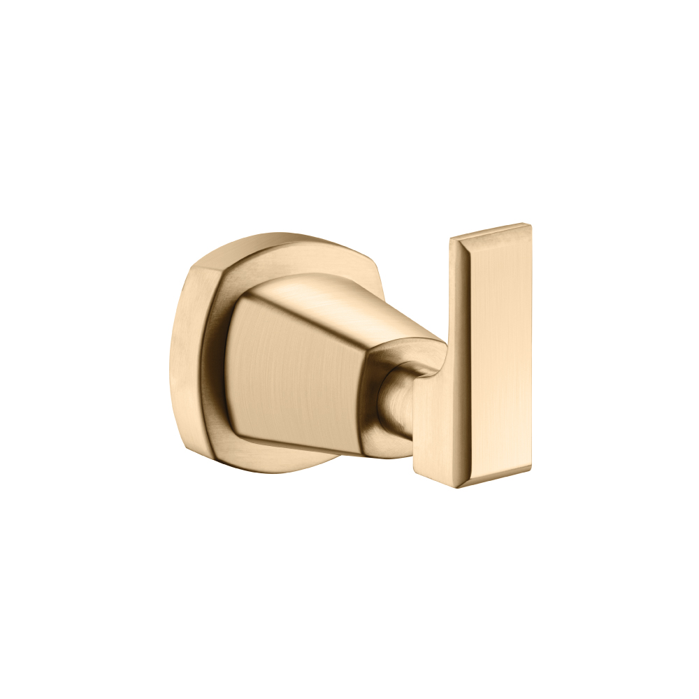 Brass Bathroom Towel / Robe Hook | Brushed Bronze PVD