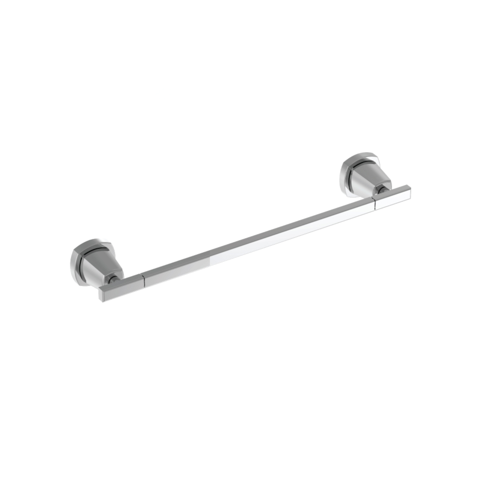 Brass Towel Bar - 18" | Brushed Nickel PVD