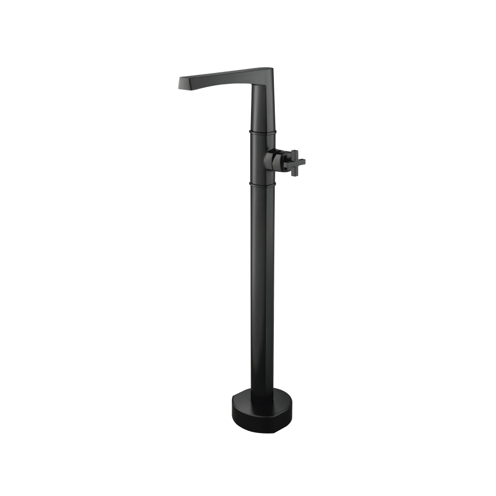 Freestanding Floor Mount Bathtub / Tub Filler | Matte Black