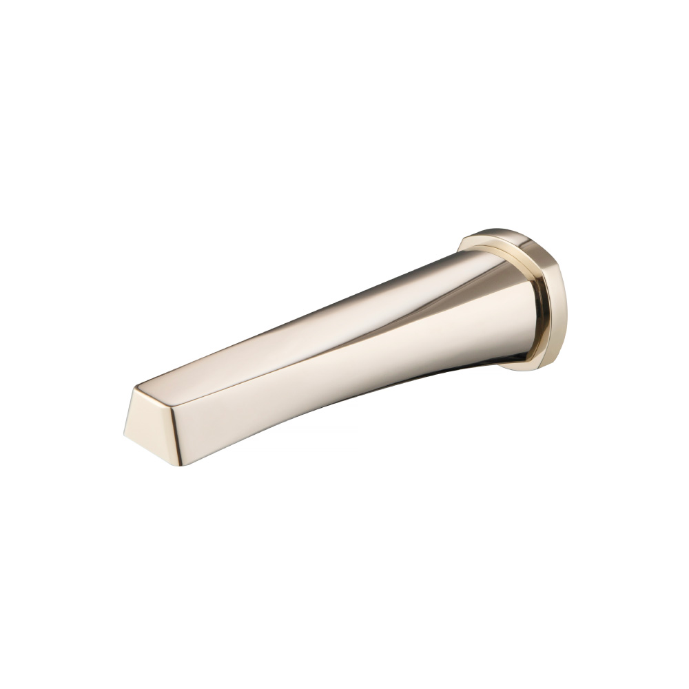Wall Mount Non Diverting Tub Spout | Polished Nickel PVD