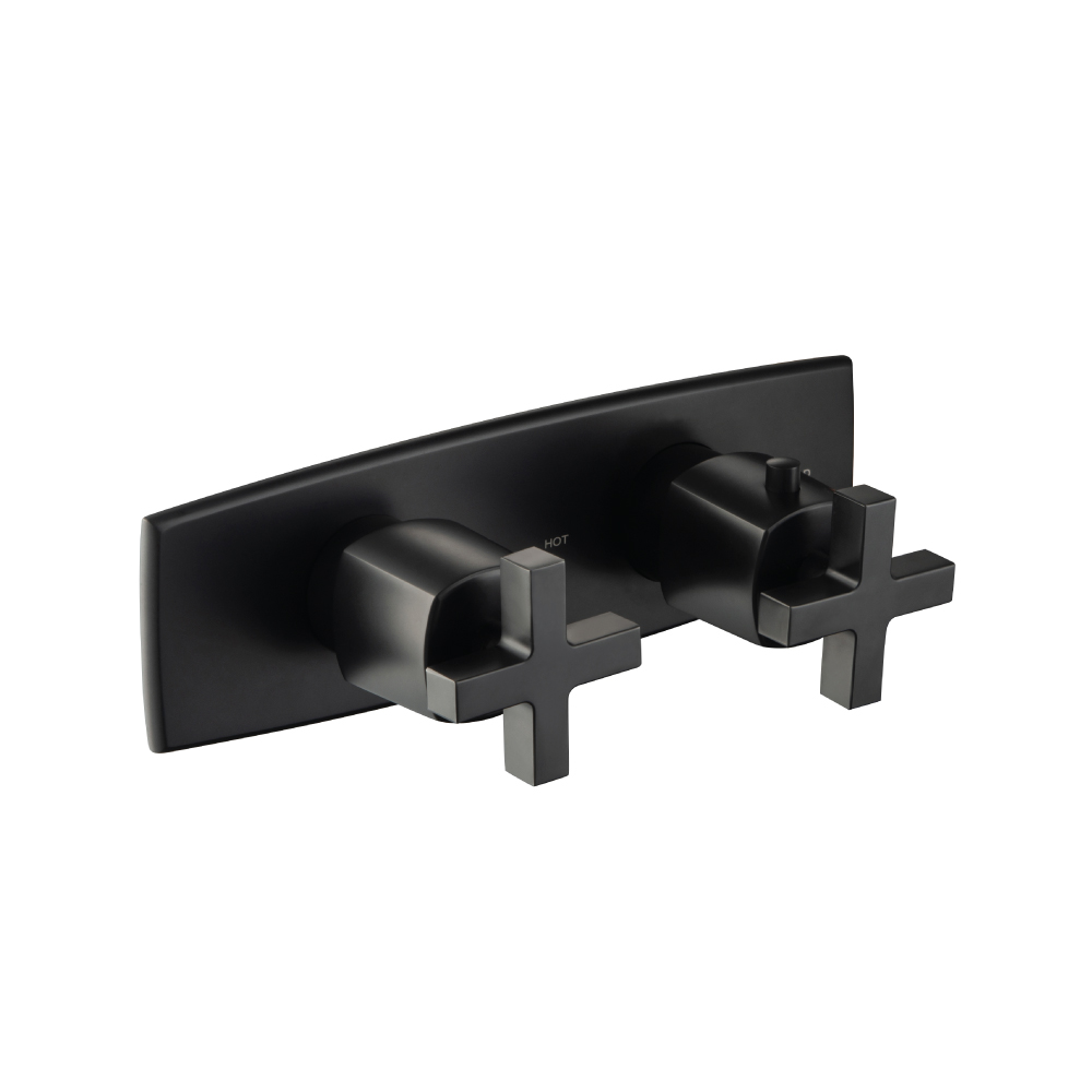 Trim For Thermostatic Valve | Matte Black