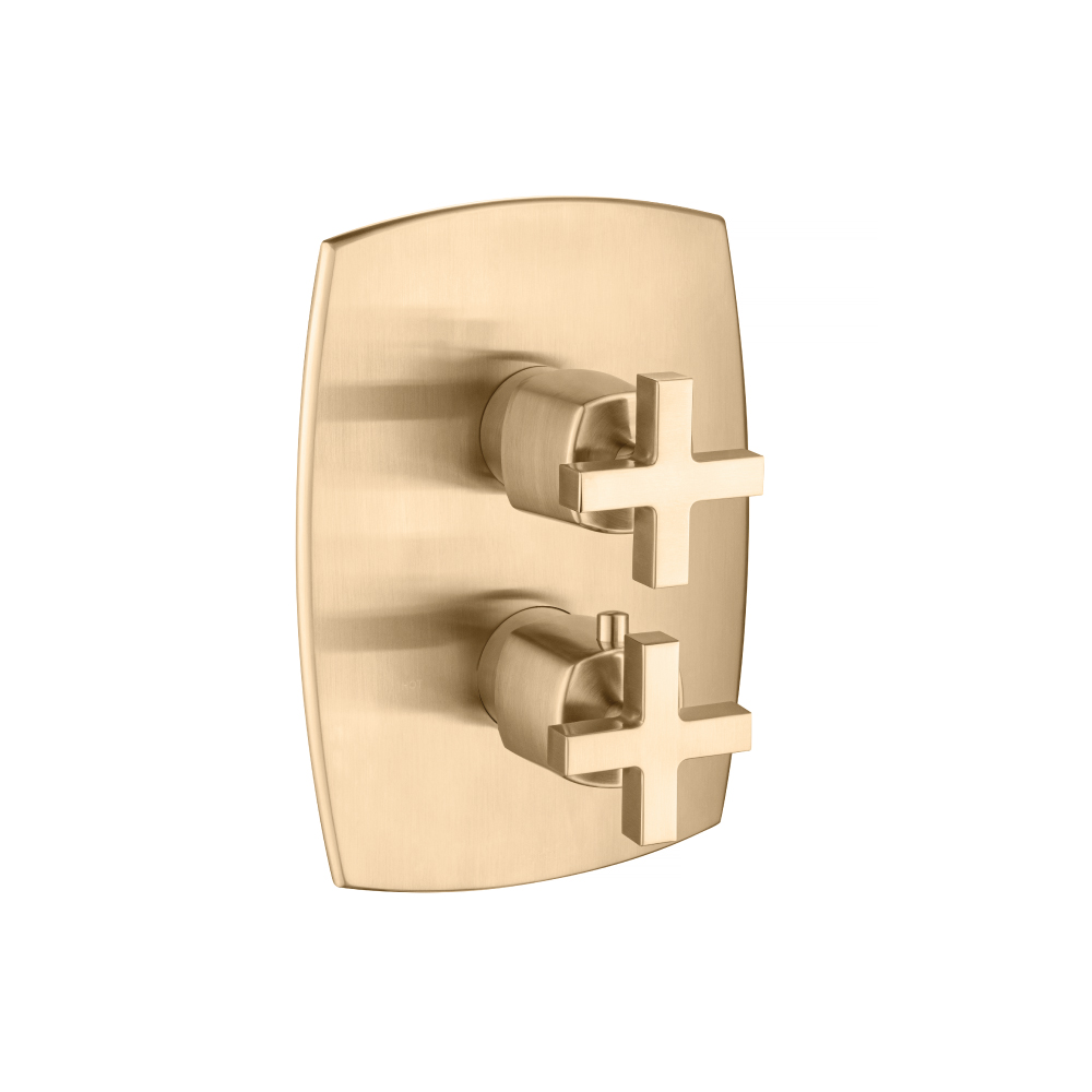 Trim For Thermostatic Valve | Brushed Bronze PVD