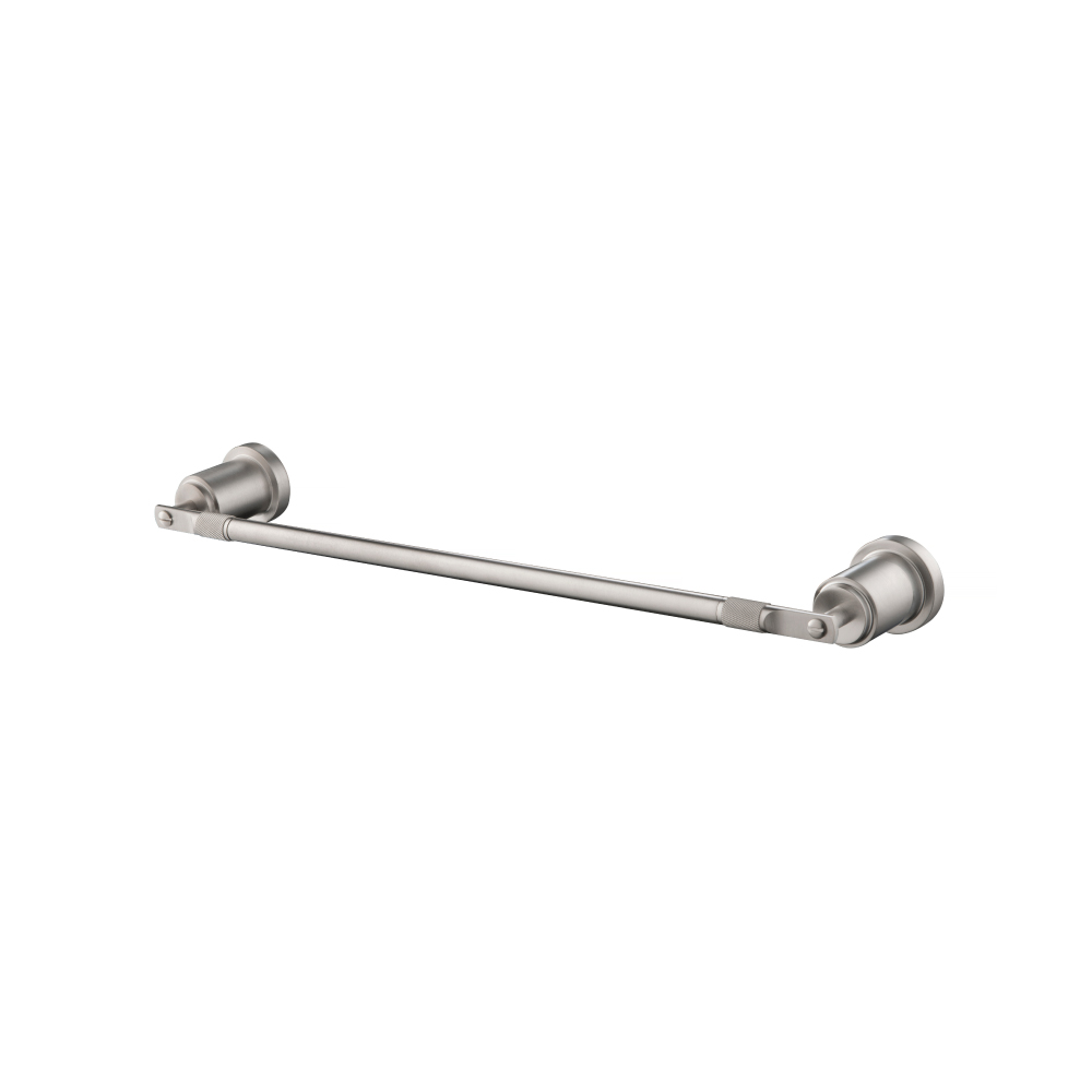 Brass Towel Bar - 18" | Brushed Nickel PVD