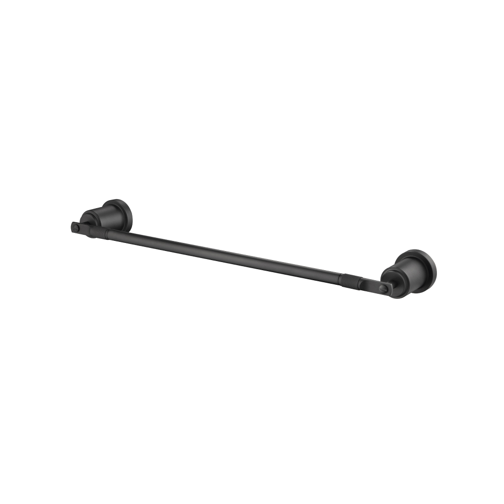 Brass Towel Bar - 18" | Matte Black