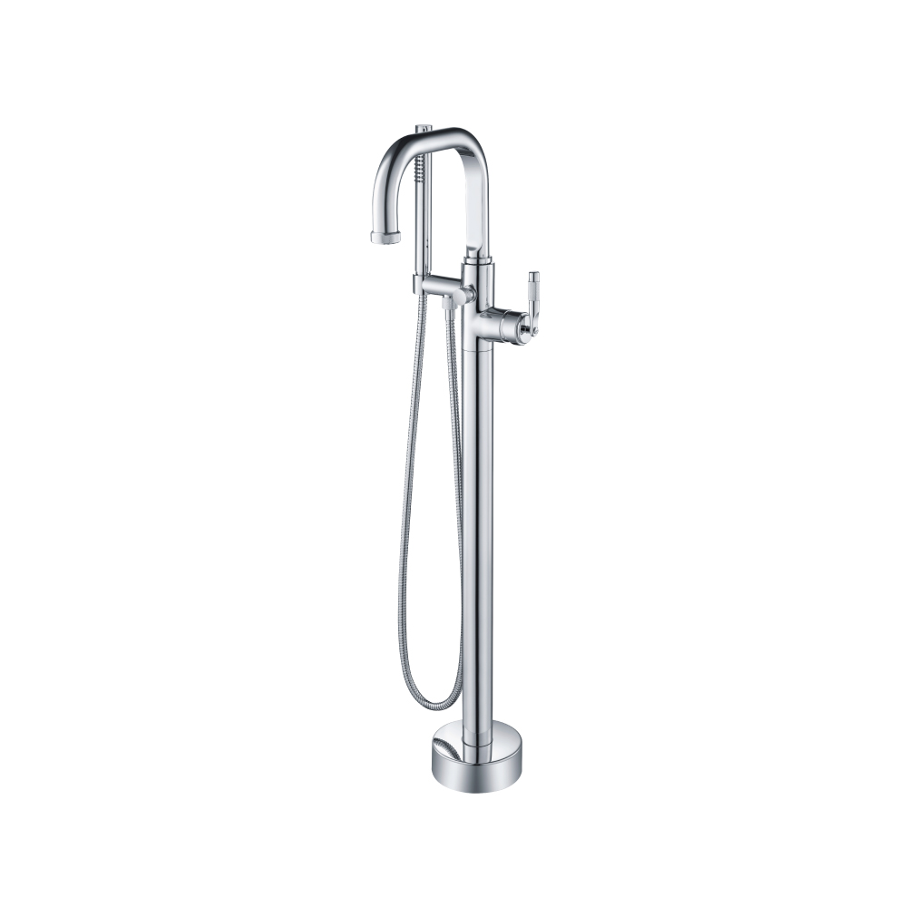 Single-Handle Freestanding Tub Faucet with 1.75 GPM Hand Shower