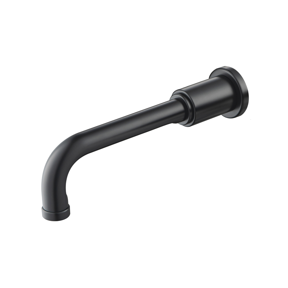 Wall Mount Non Diverting Tub Spout | Matte Black