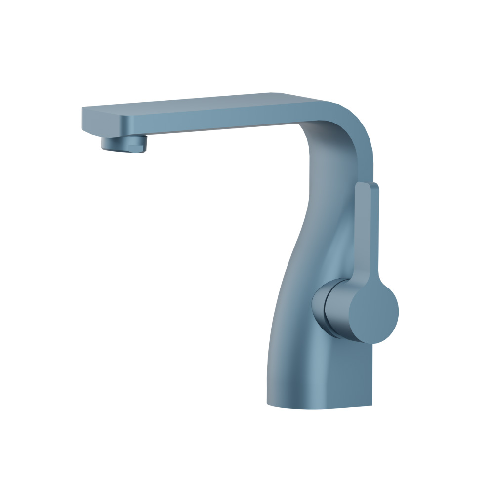 Single Hole Bathroom Faucet | Blue Platinum