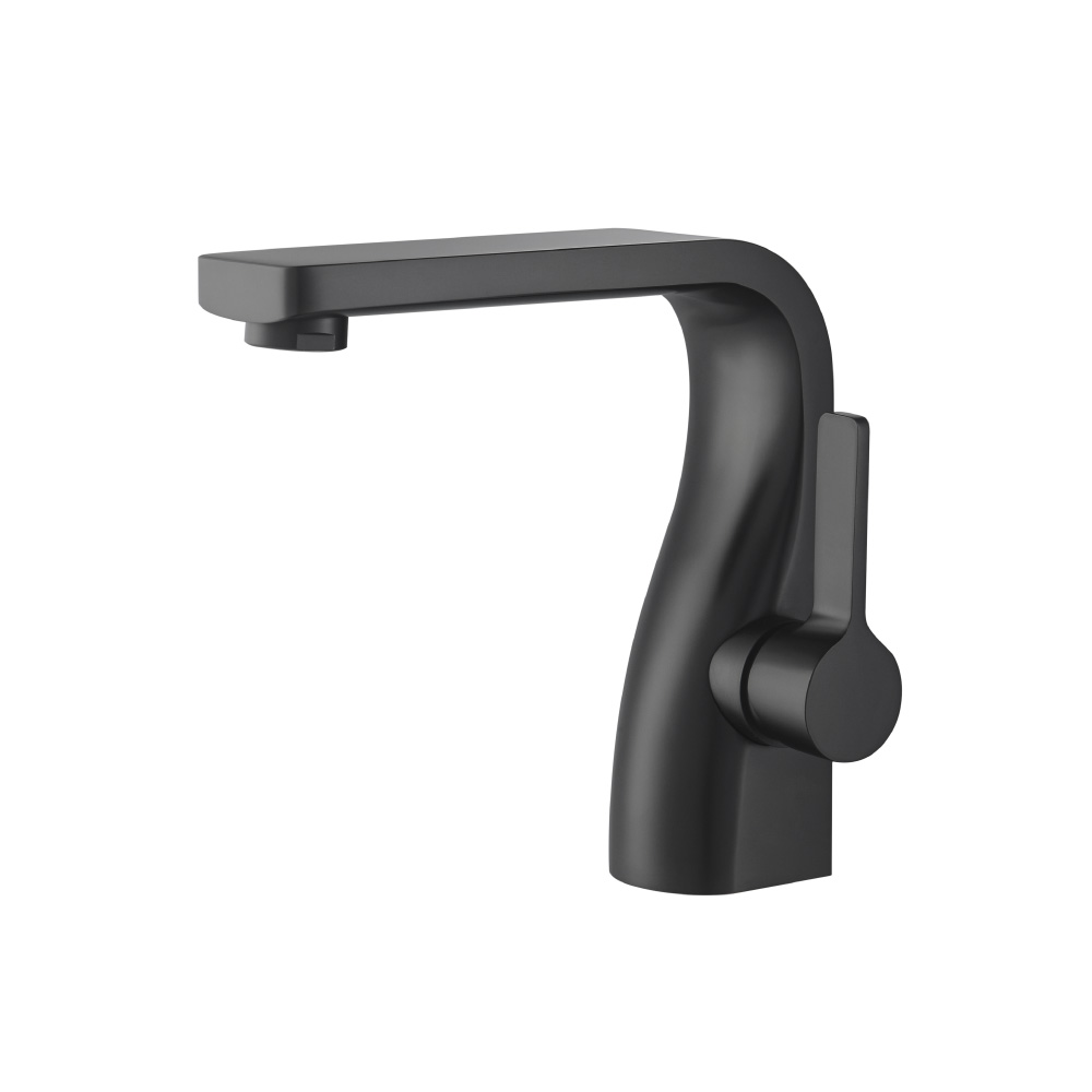 Single Hole Bathroom Faucet | Matte Black