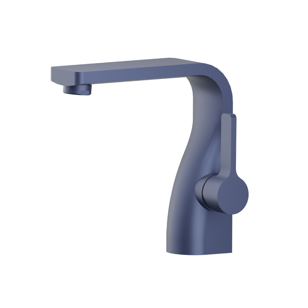 Single Hole Bathroom Faucet | Navy Blue