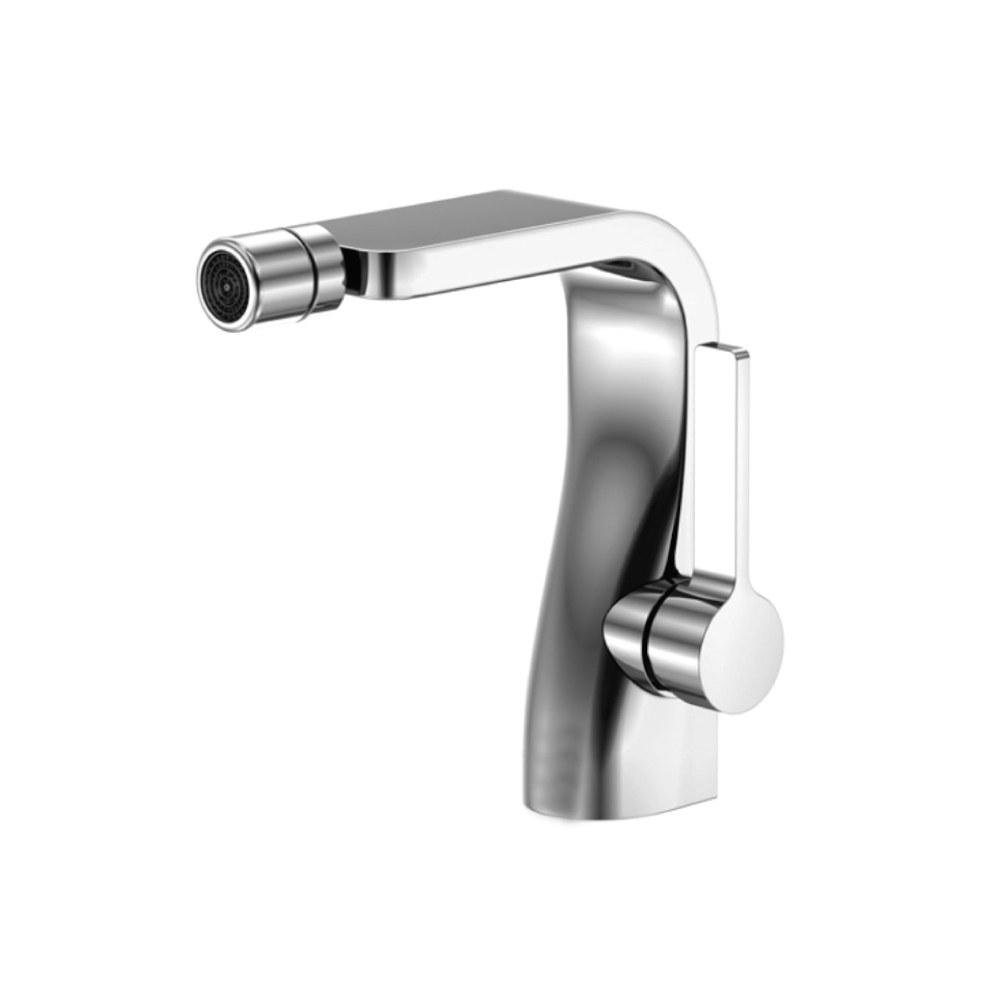 Single Hole Bidet Faucet | Brushed Nickel PVD