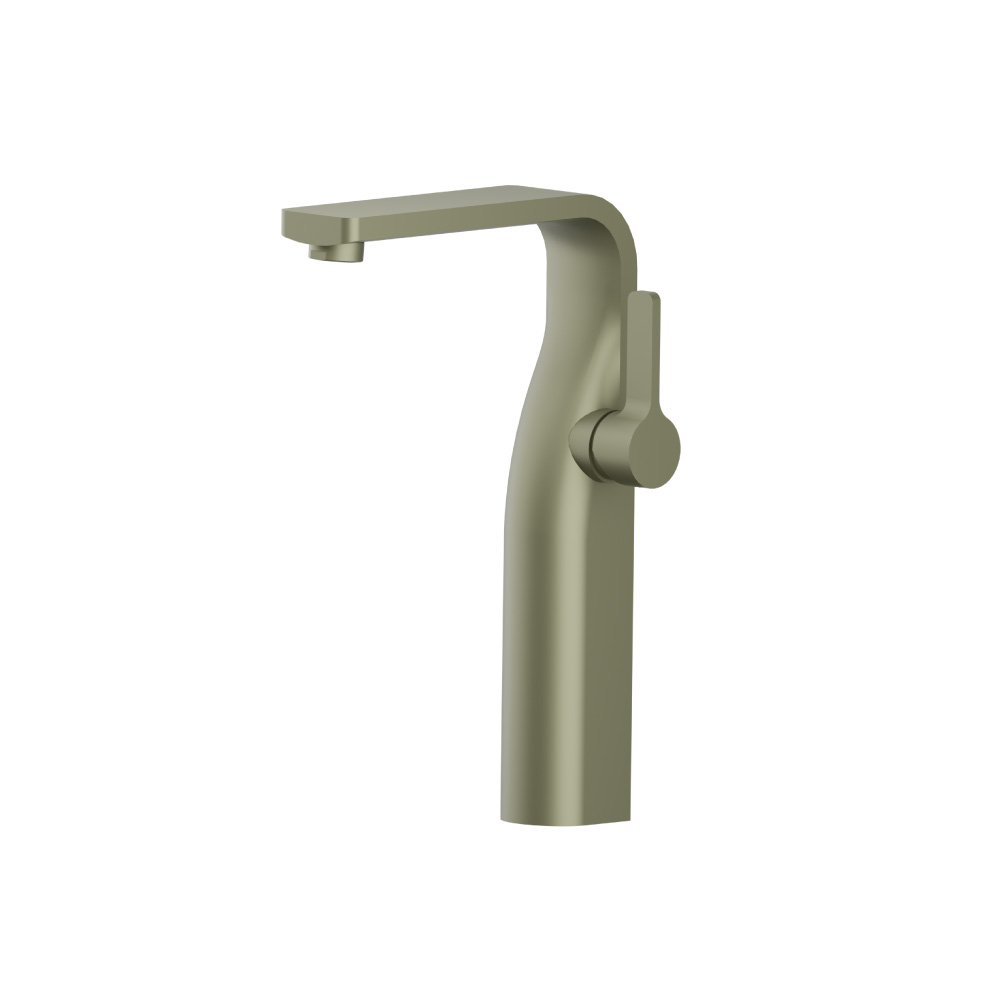 Single Hole Vessel Faucet | Army Green