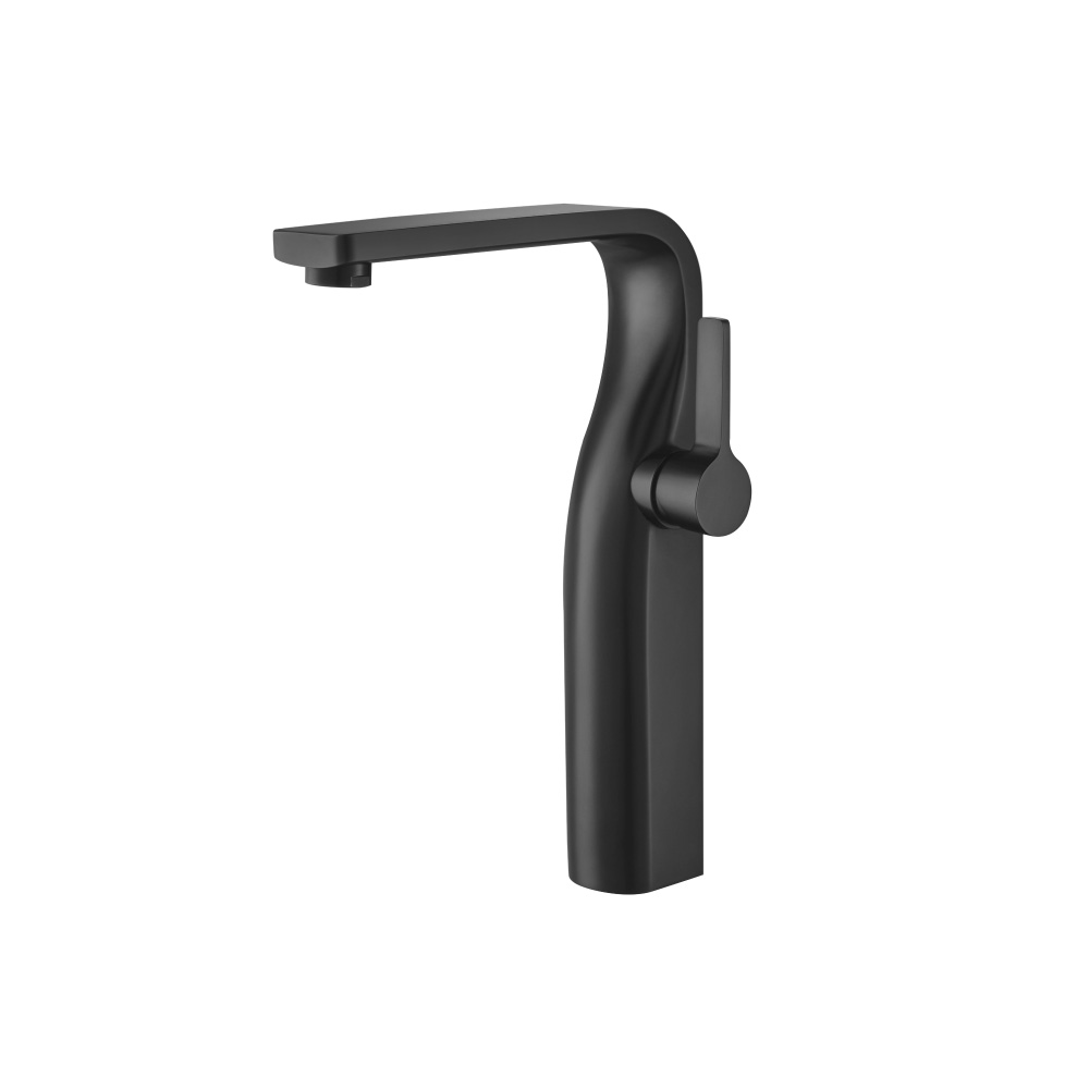 Single Hole Vessel Faucet | Matte Black