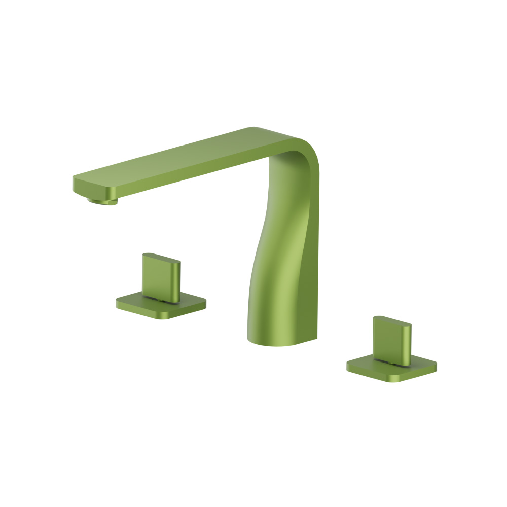 3 Hole Deck Mount Roman Tub Faucet | Isenberg Green