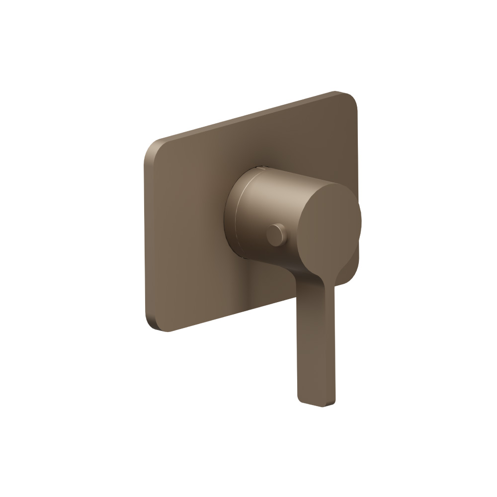 3/4" Thermostatic Valve With Trim | Dark Tan