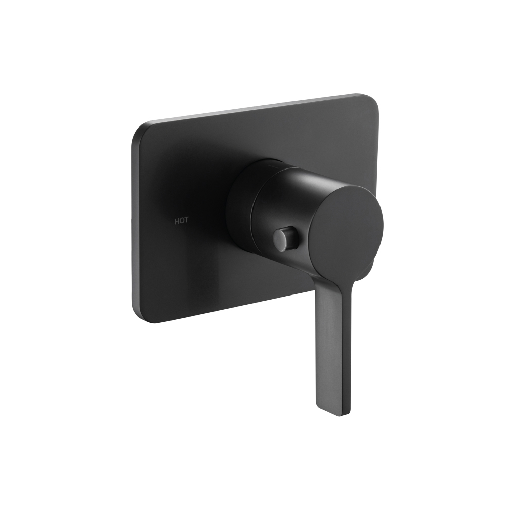 3/4" Thermostatic Valve With Trim | Matte Black