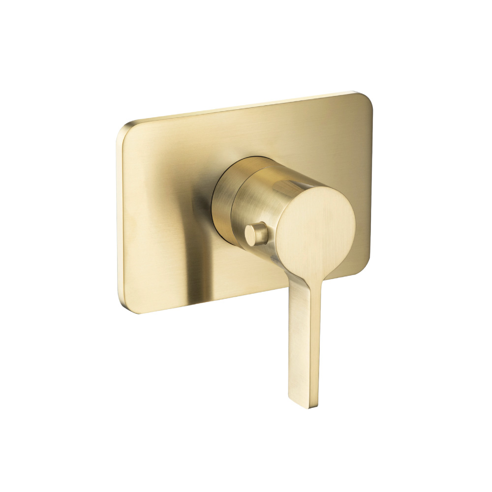 3/4" Thermostatic Valve With Trim | Satin Brass PVD