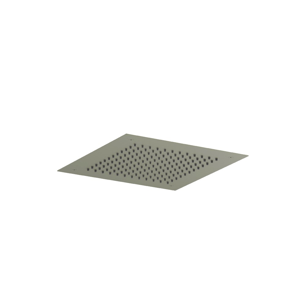 15" Flush Mount Stainless Steel Showerhead / Rainhead | Army Green