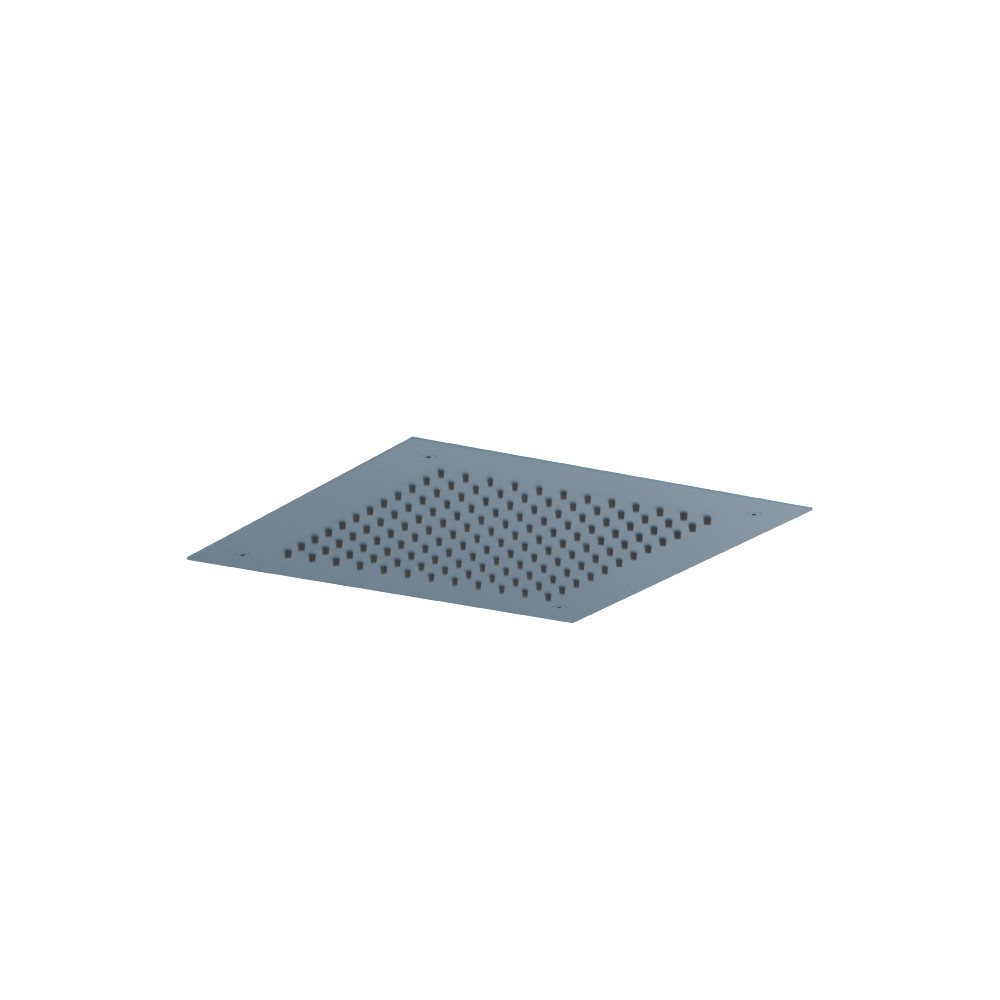 15" Flush Mount Stainless Steel Showerhead / Rainhead | Blue Platinum