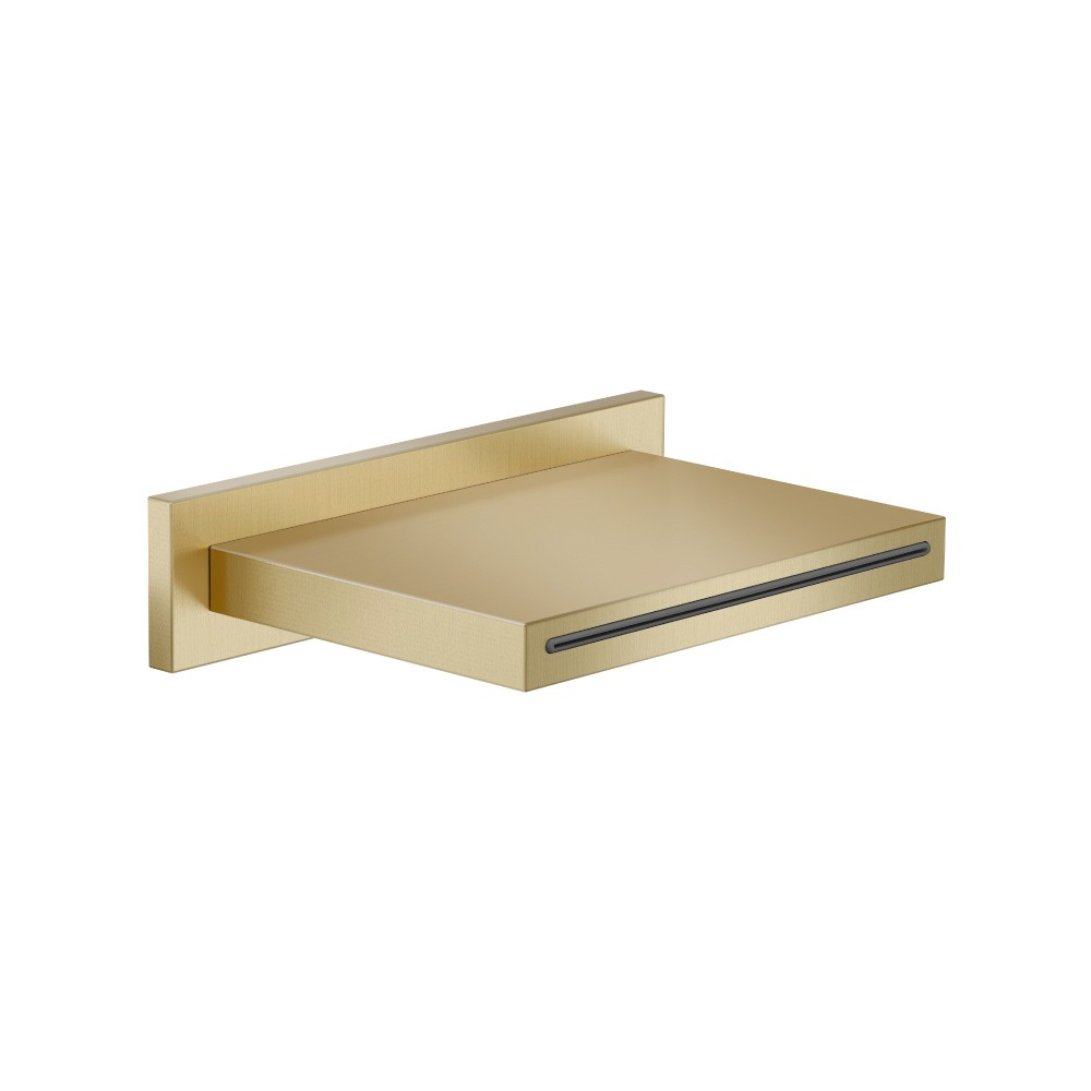 Cascade Flow Water Fall Tub Filler | Satin Brass PVD