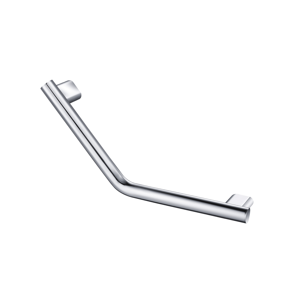 Angled Shower Grab Bar  - 18" | Chrome