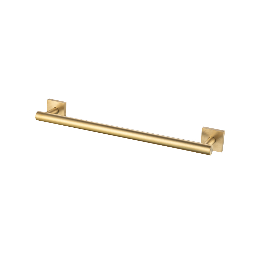 Shower Grab Bar - 18" | Satin Brass PVD