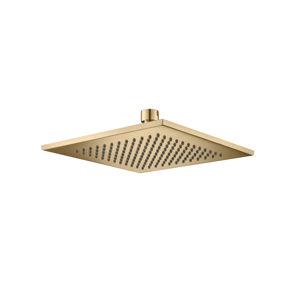 8" Solid Brass Showerhead / Rainhead - Square | Brushed Bronze PVD