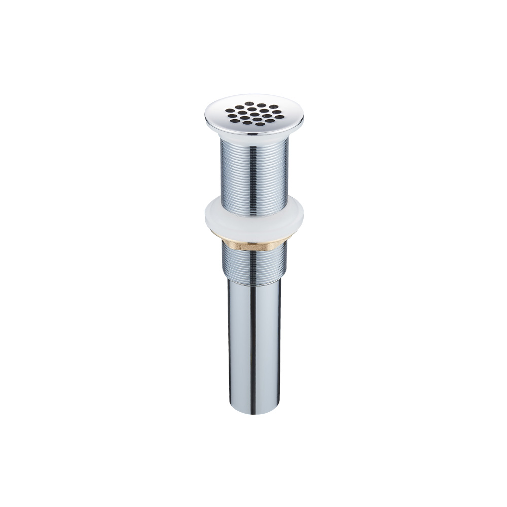 1-1/4" Sink Grid Drain without Overflow | Chrome