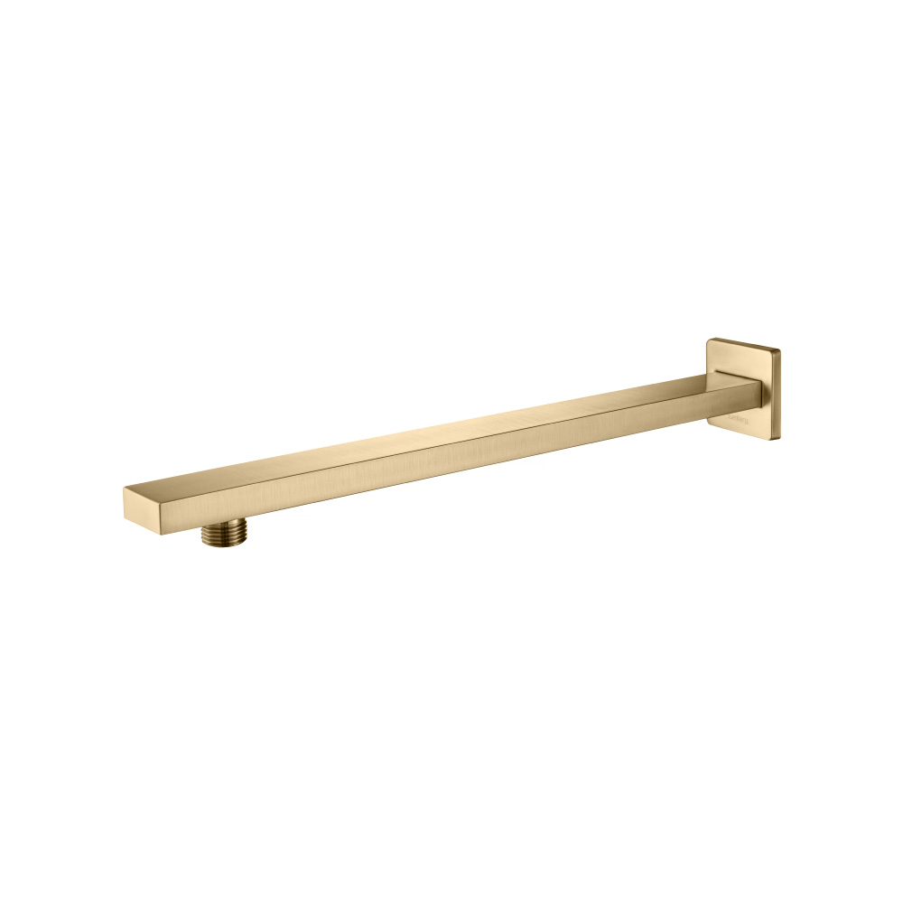 Wall Mount Shower Arm - 15" (385mm) - With Flange | Brushed Bronze PVD