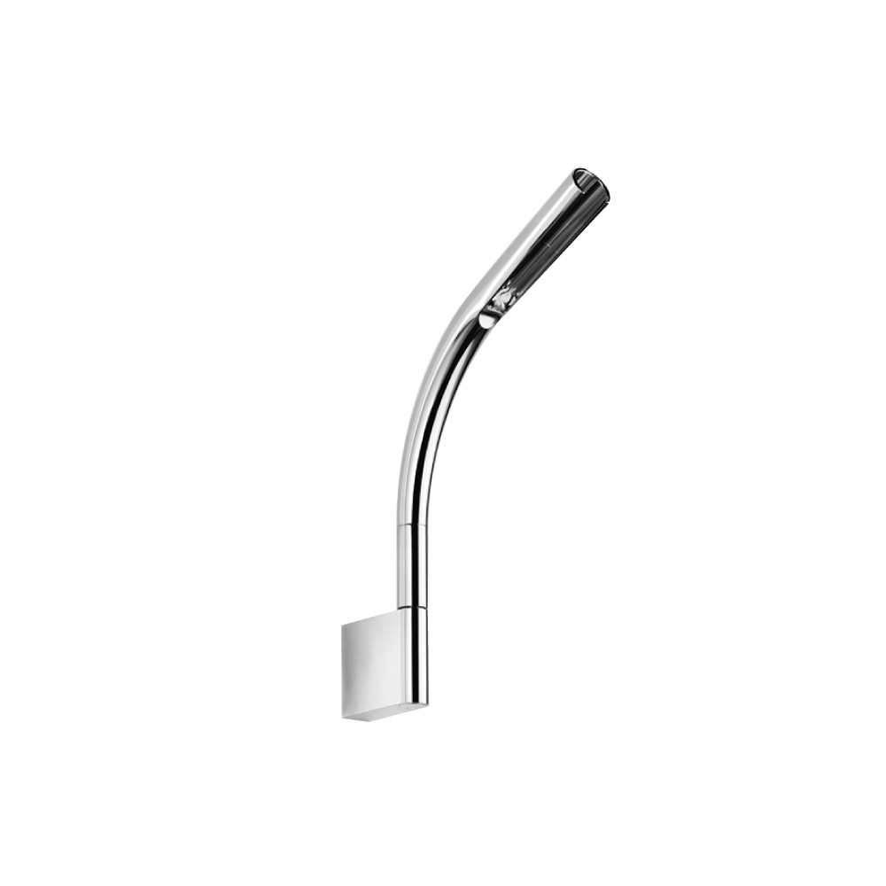 Rotating / Swivel Shower Arm / Hand Held Holder With Integrated Wall Elbow | Brushed Nickel PVD