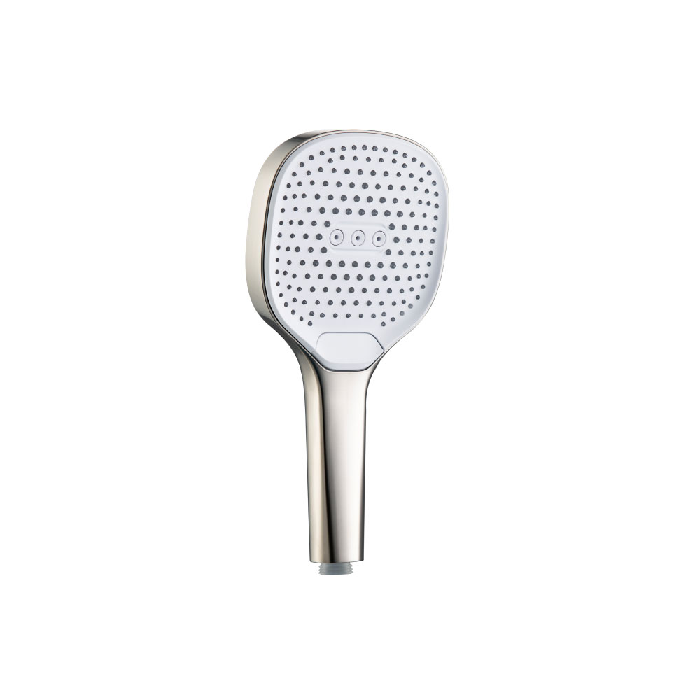 3-Function ABS Hand Held Shower Head - 120mm | Polished Nickel PVD