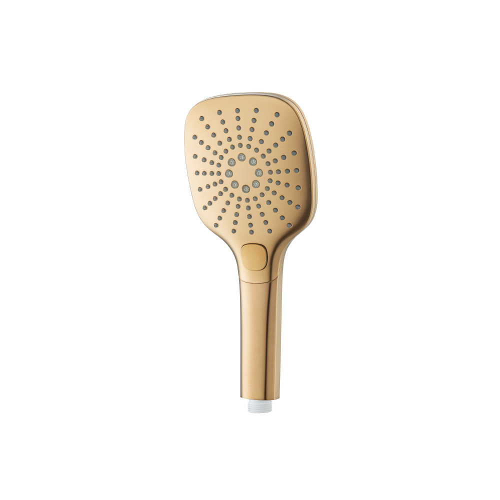 3-Function ABS Hand Held Shower Head - 125mm | Brushed Bronze PVD