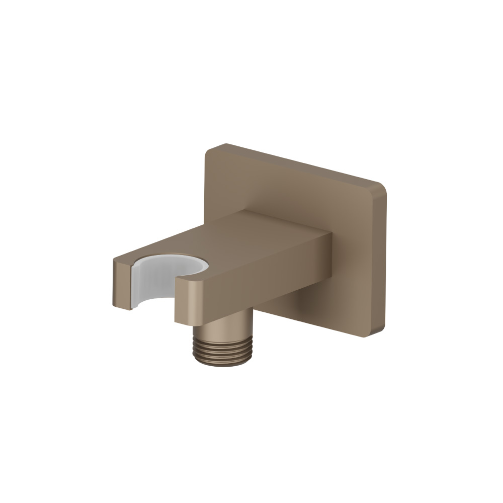 Wall Elbow With Holder Combo | Dark Tan