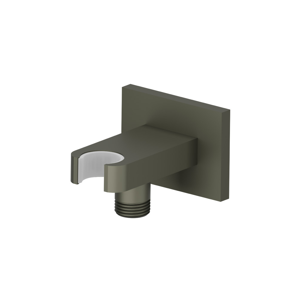 Wall Elbow With Holder Combo | Gun Metal Grey