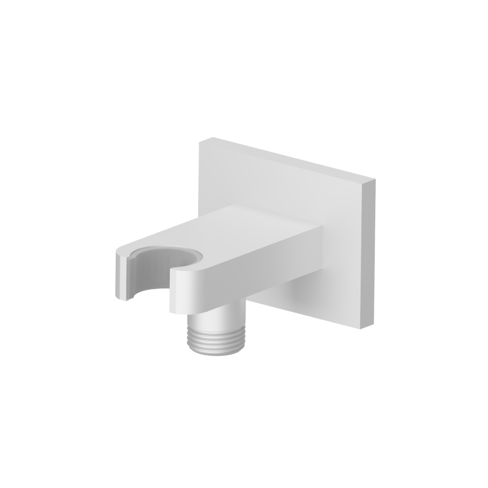 Wall Elbow With Holder Combo | Gloss White