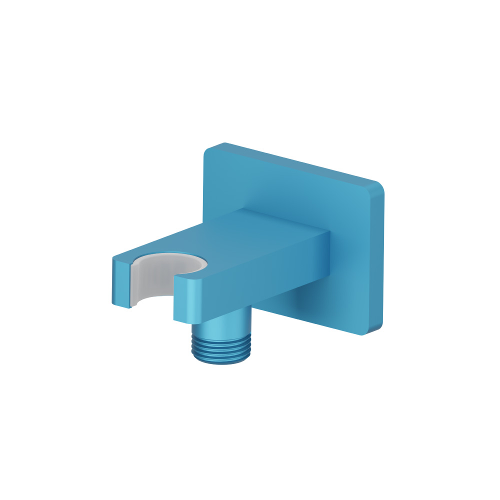 Wall Elbow With Holder Combo | Sky Blue